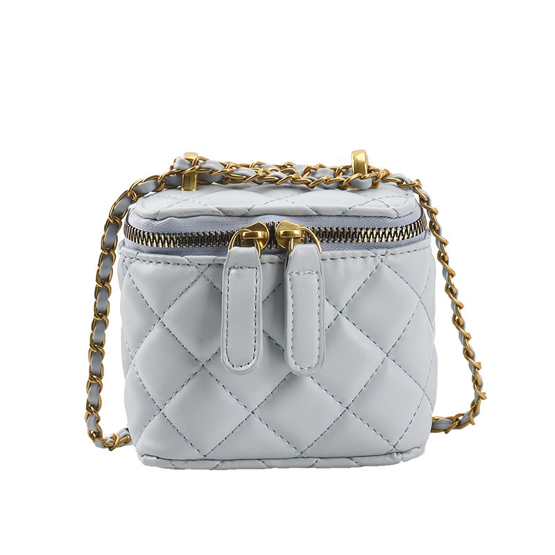 Lingge Chain Bucket Bag