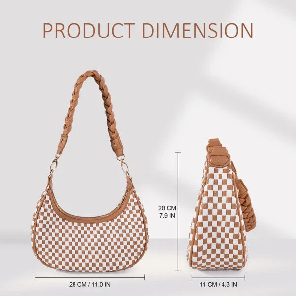 Woven Hobo Handbag