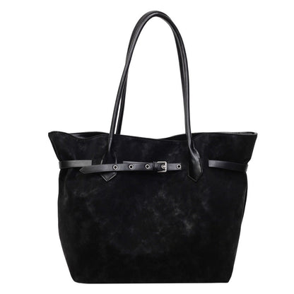 Retro Large Capacity Tote Bag For Women