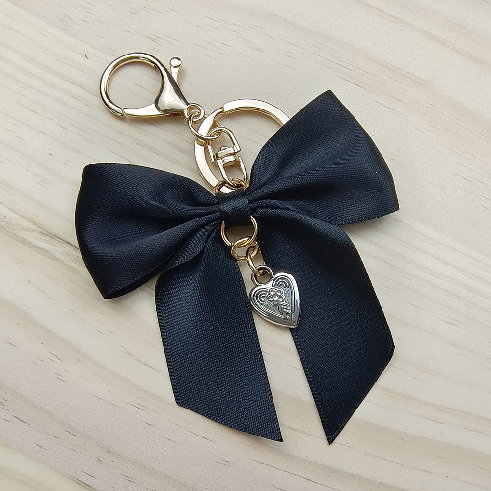 Red Bow Keychain Fashion Bag Package Pendant Ins