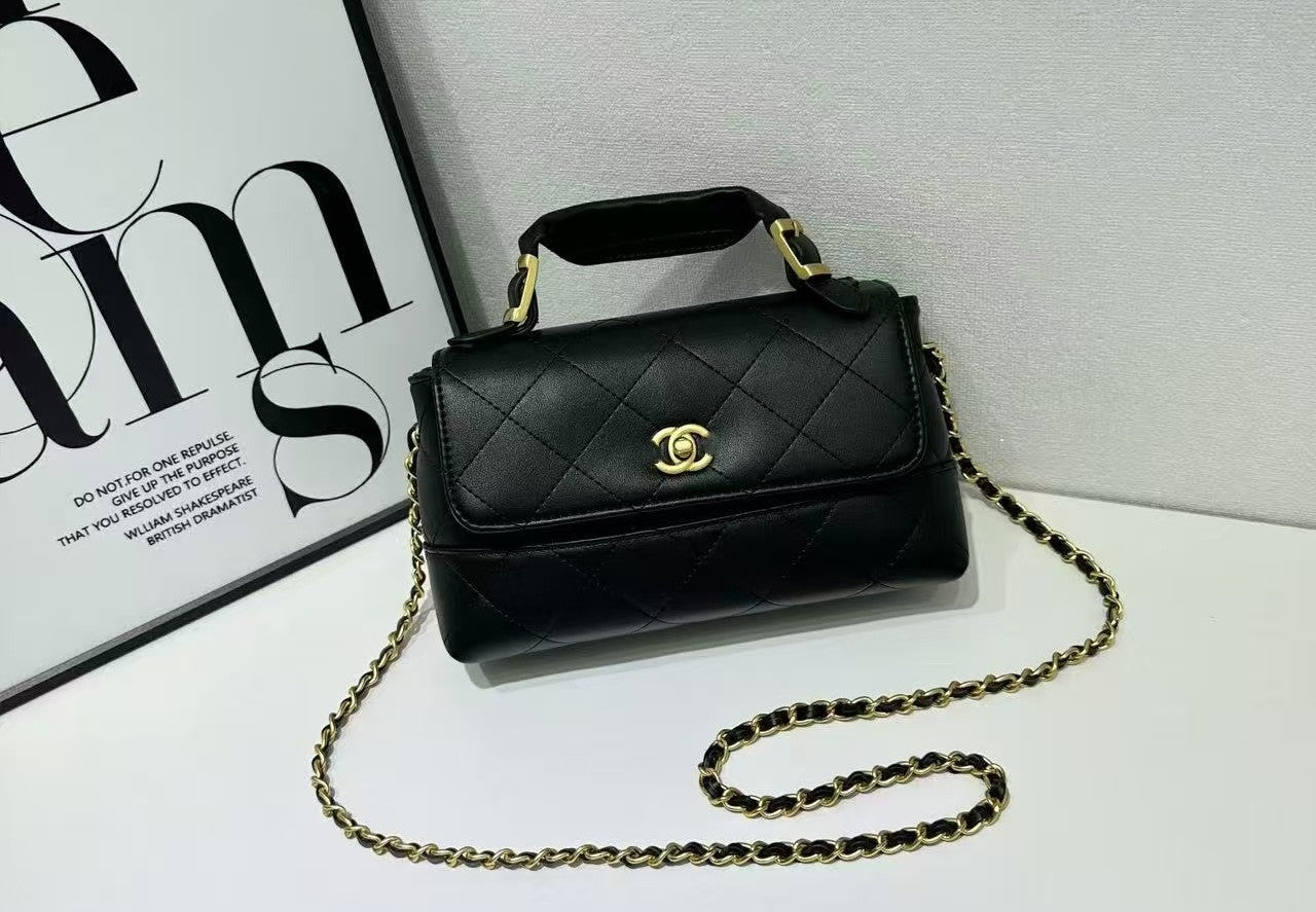 CocoStyle Top Handle Flap Bag
