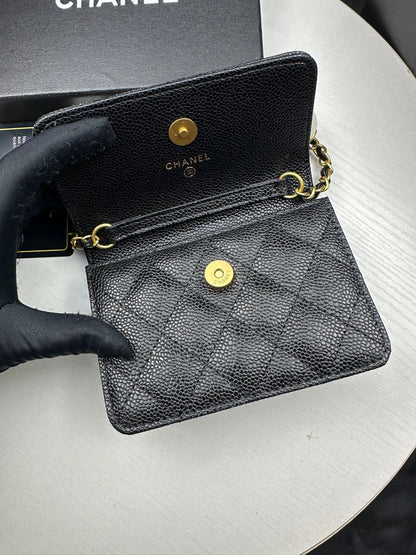 Pearl Crush Mini Flap Bag