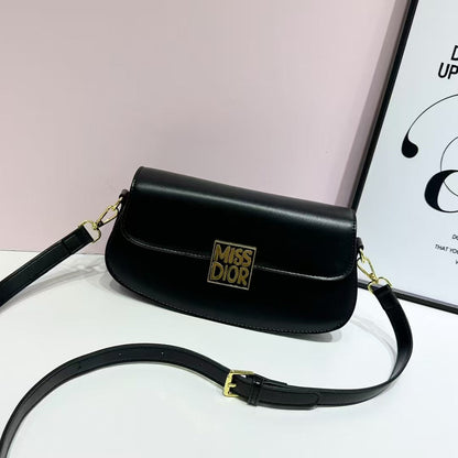 MD Flap Bag Gold Tone Hardware