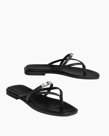 Leather Flip-Flops