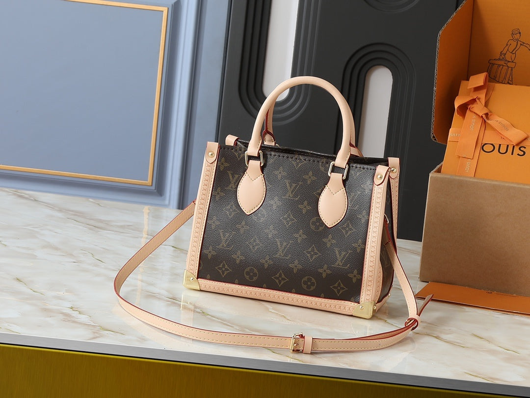 Mini Nano Monogram Canvas Handbag