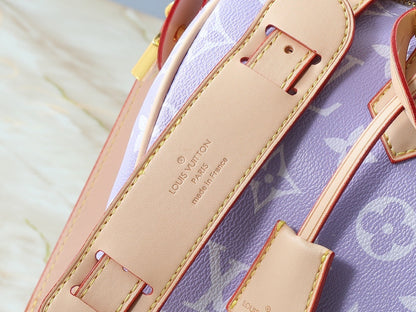 Speedy P9 Bandouliere Pastel Purple Handbag