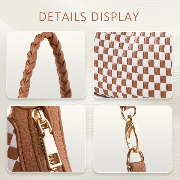 Woven Hobo Handbag
