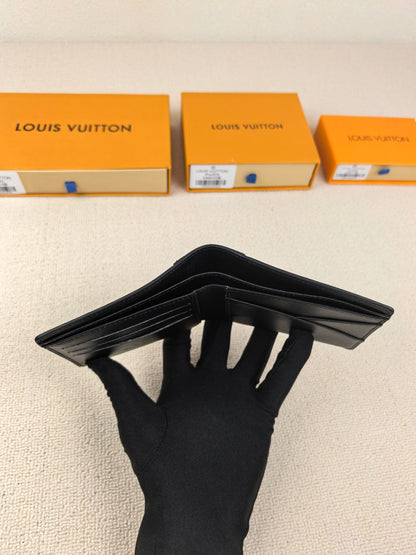Multiple Wallet Black Aerogram