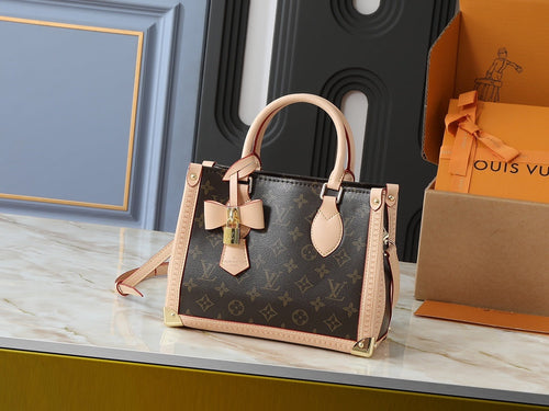 Mini Nano Monogram Canvas Handbag