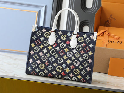 Denim OnTheGo MM Handbag