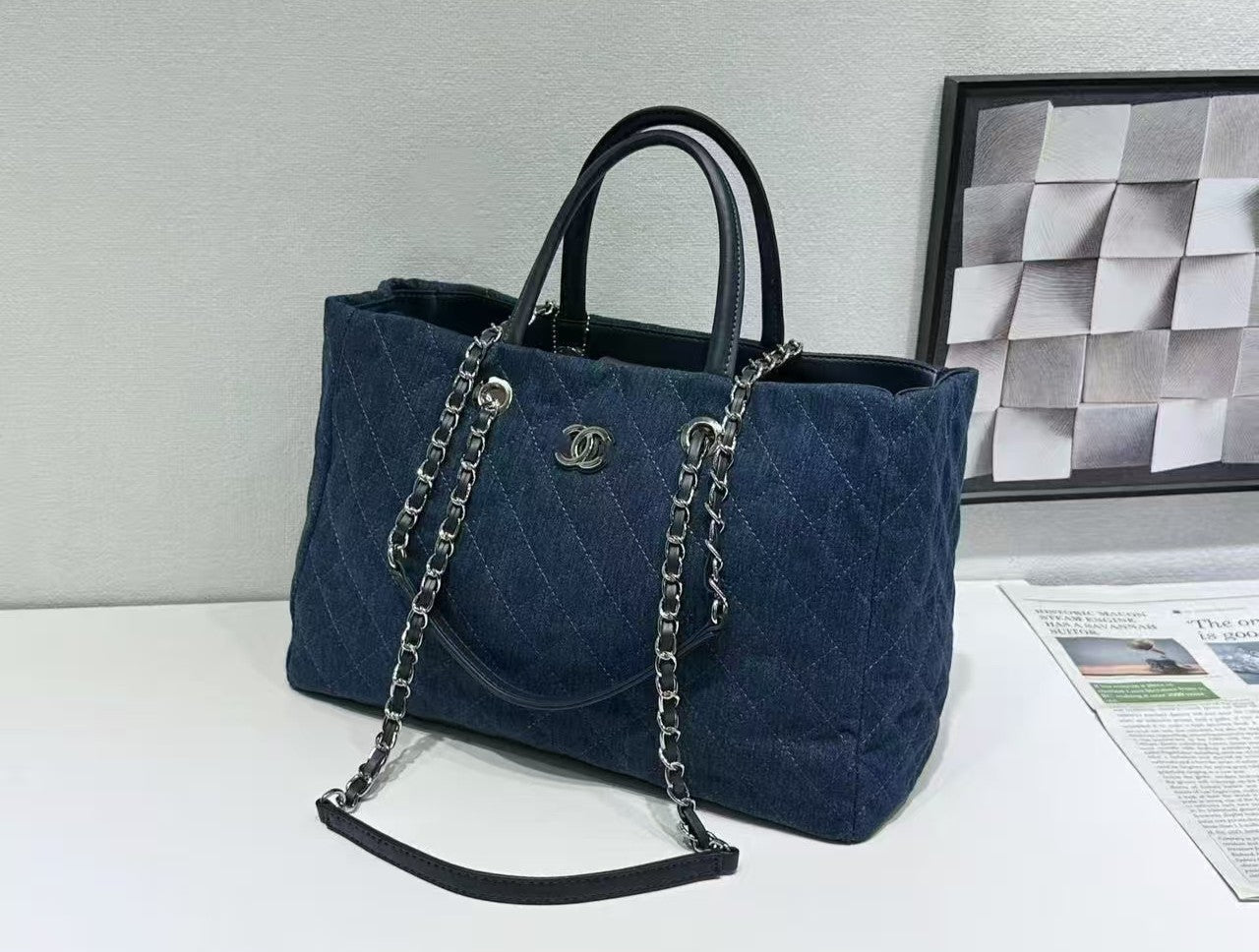 Coco Handle Shopping Tote Bag