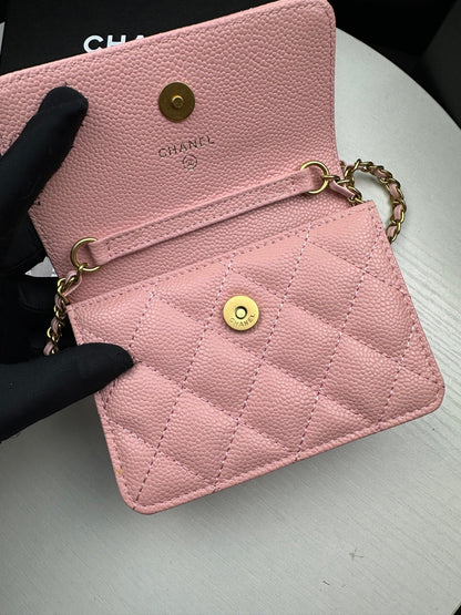 Pearl Crush Mini Flap Bag