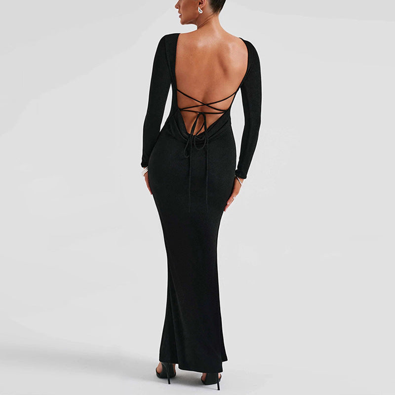 Vanessa Dress Cross Lace-up