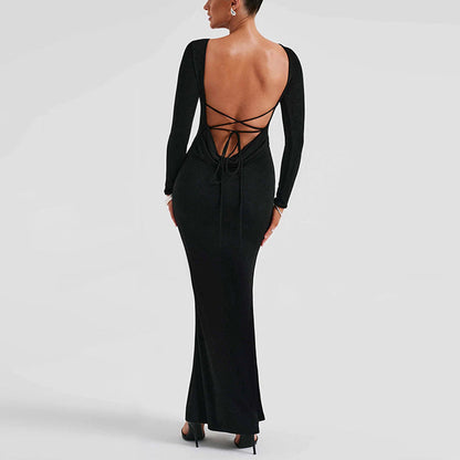 Vanessa Dress Cross Lace-up