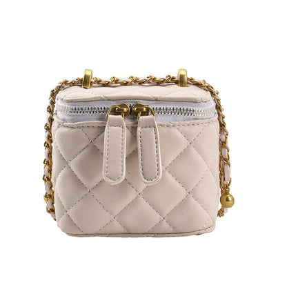 Lingge Chain Bucket Bag