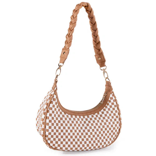Woven Hobo Handbag