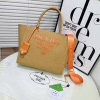 Beige & Orange