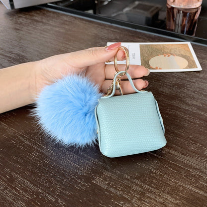 Ins Internet Celebrity Fur Ball Keychain Bag Ornaments