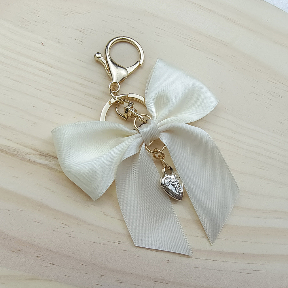 Red Bow Keychain Fashion Bag Package Pendant Ins