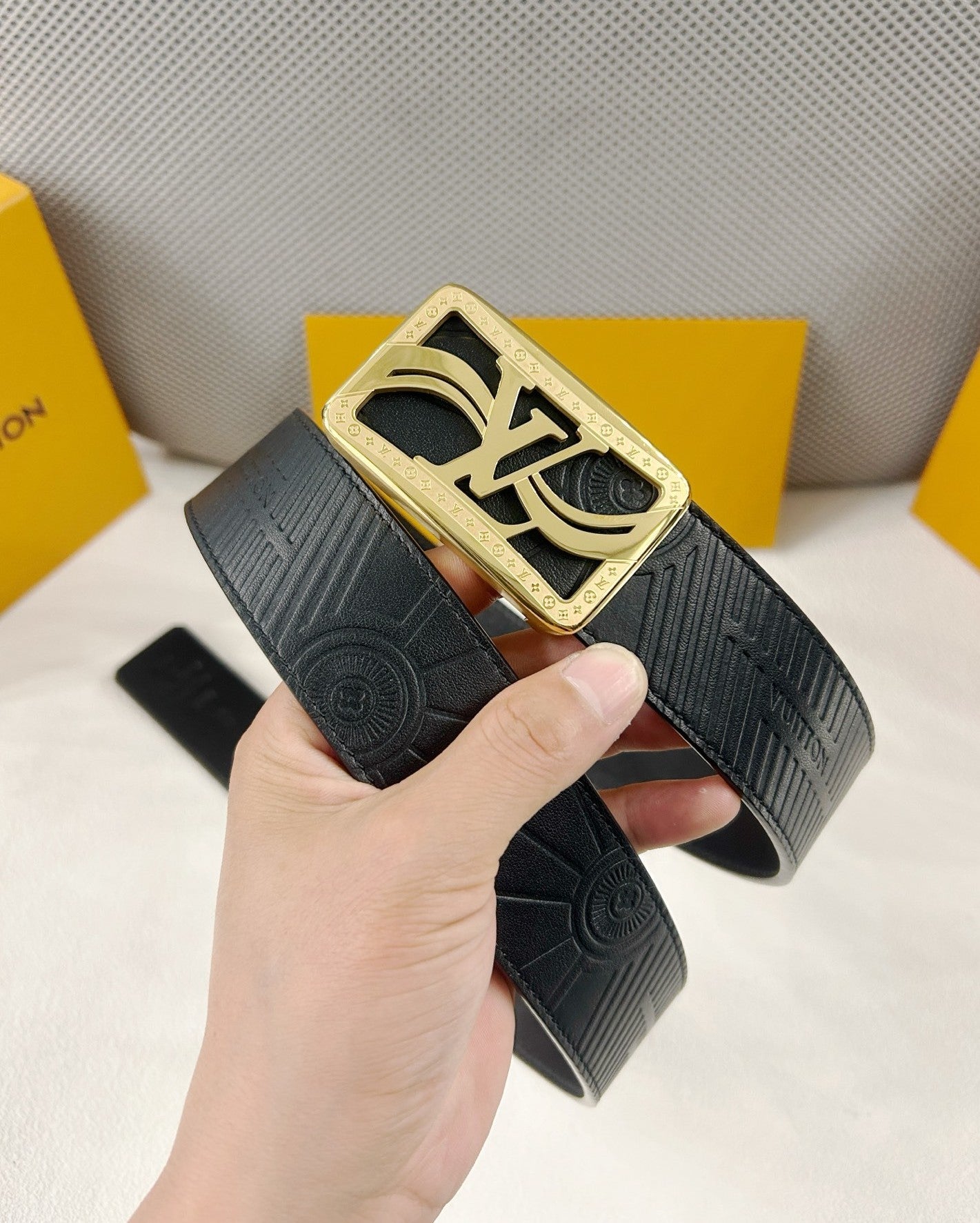 Designer Belt 38 Black