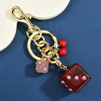 Cerise Dice Pendant