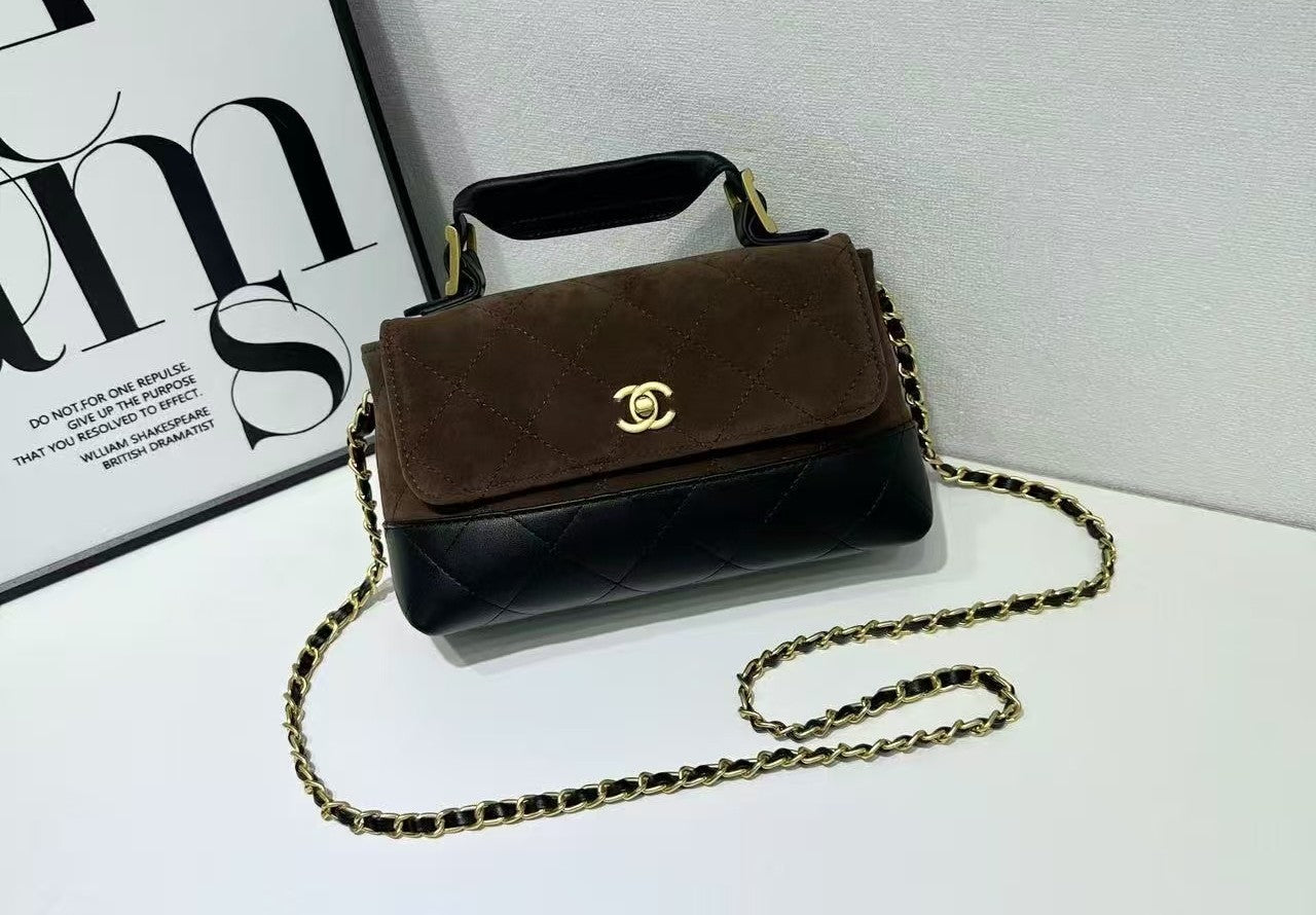 CocoStyle Top Handle Flap Bag