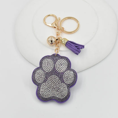 Girls' Keychain Rhinestone Bag Pendant