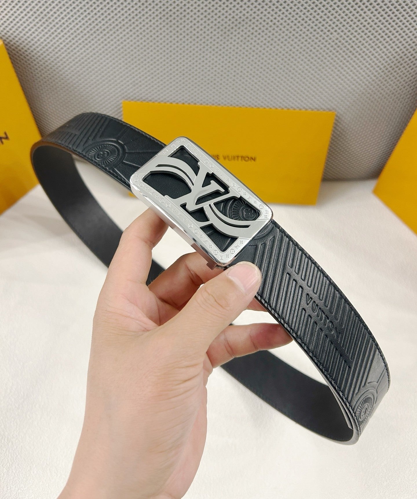 Designer Belt 38 Black