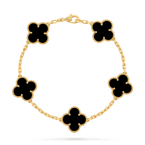 Vintage Alhambra bracelet, 5 motifs